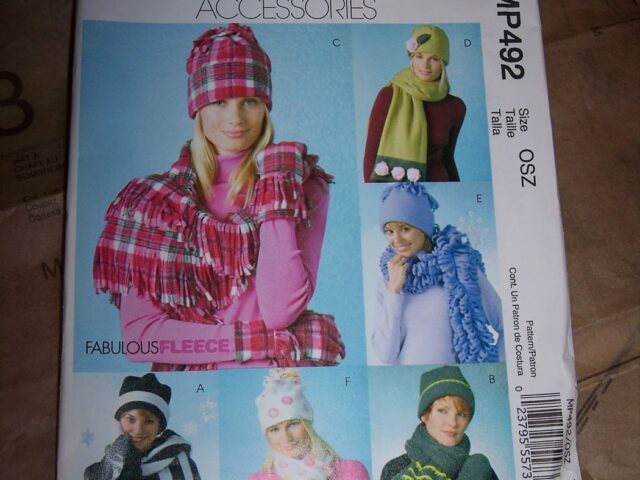 Fleece Hat and Scarf