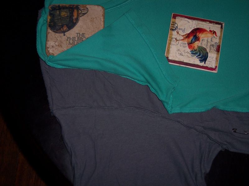 Men's T-shirt Makeover #3 Ruffle V-Neck T – photo 3