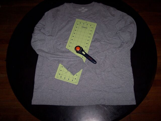 Men’s T-shirt Makeover #4 Peasant Top