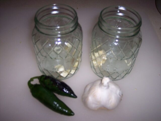 Jalapenos with Garlic & Salt