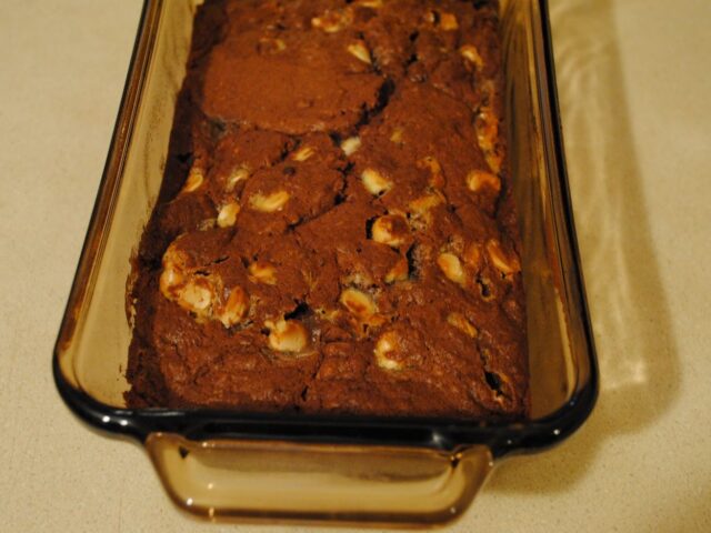 Chocolate Friendship Bread with White Chocolate Chips