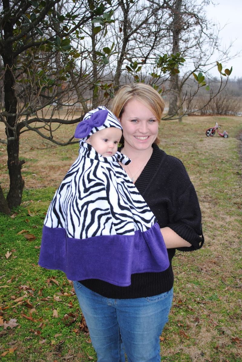 Chubby Fashionista Zebra Cape – photo 1
