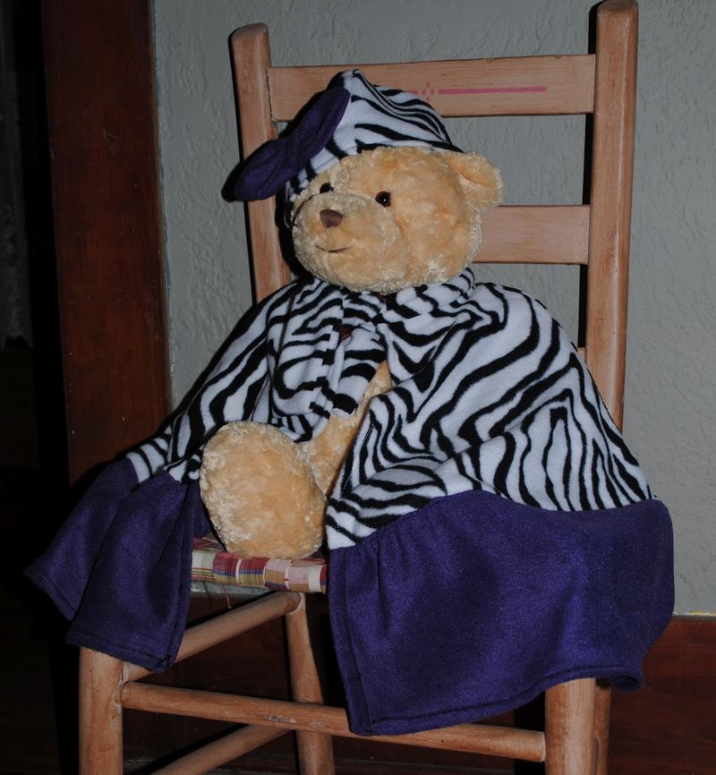Chubby Fashionista Zebra Cape – photo 5