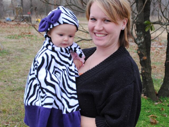 Chubby Fashionista Zebra Hat