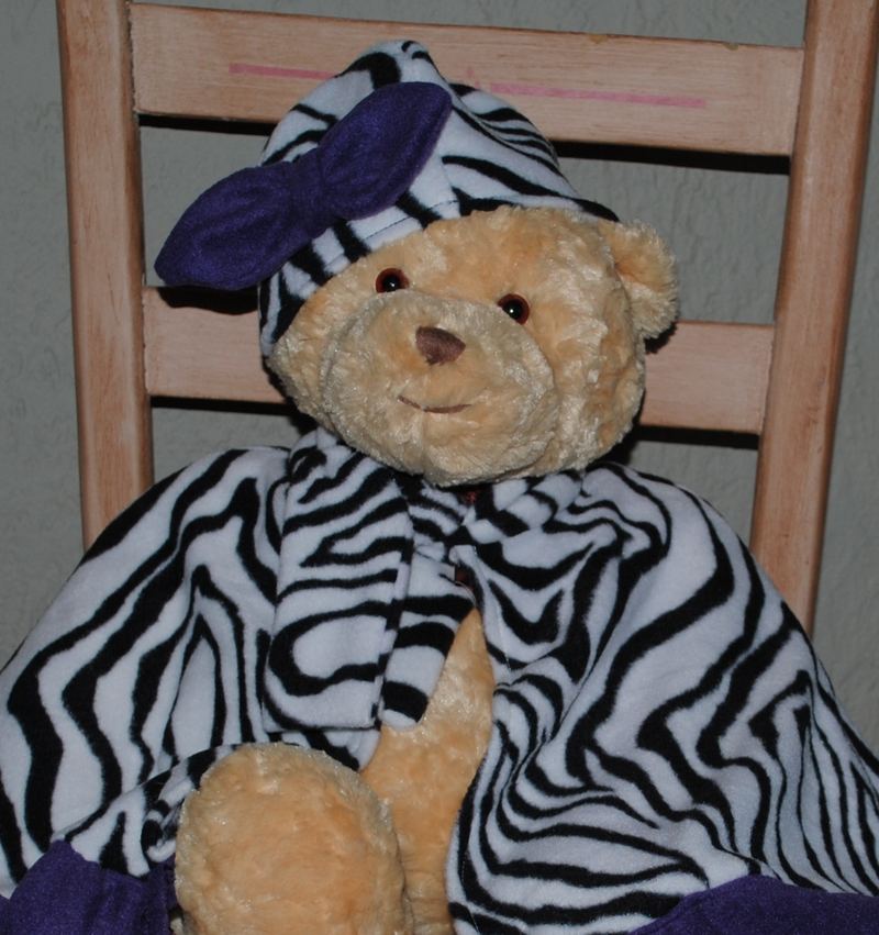 Chubby Fashionista Zebra Hat β photo 6