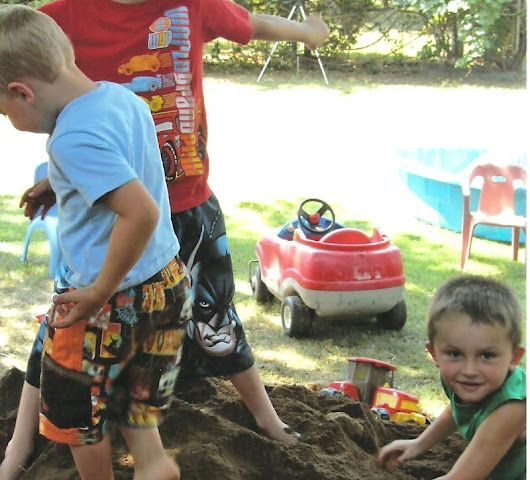 DIRT + BOYS = FUN!