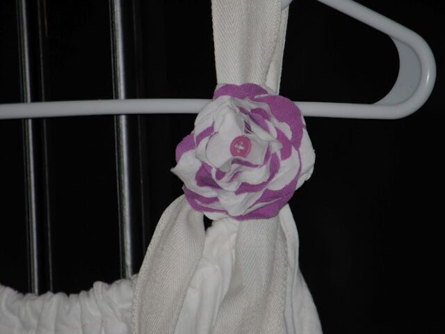 T-Shirt Makeover Corsage