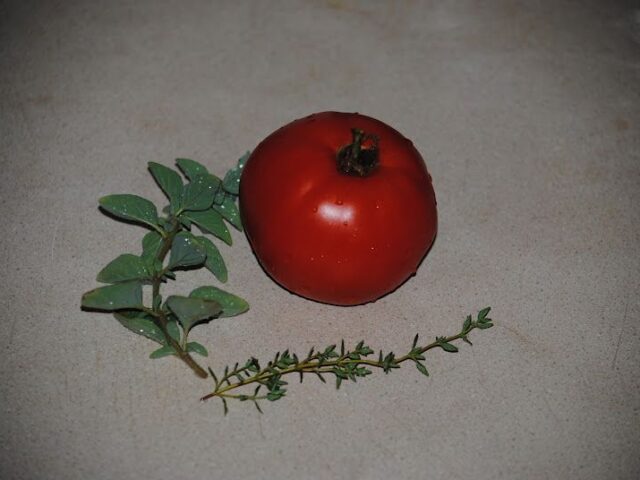 Tomatoes with Oregano