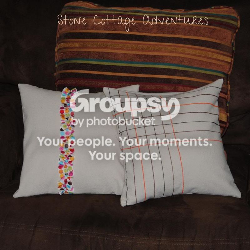 Pillows from Drop Cloths – photo 1
