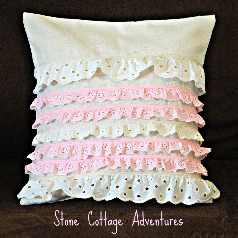 Vintage Drop Cloth Pillow Covers – photo 3