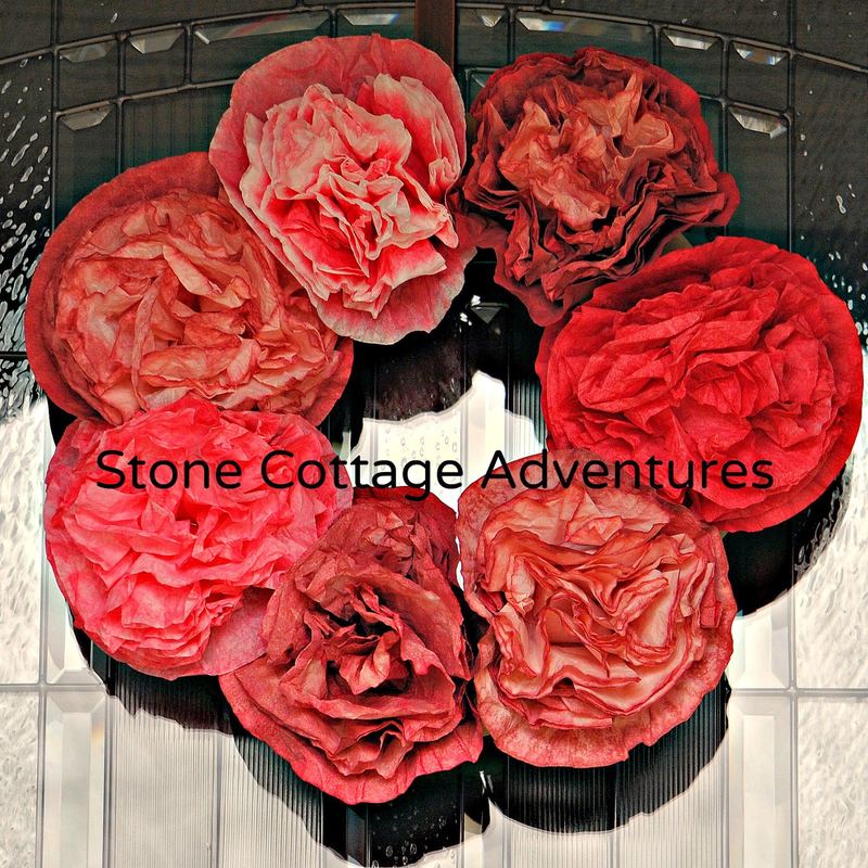 Vintage Peony Wreath – photo 1