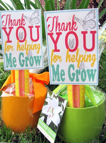 Teacher Appreciation Gift Idea with Free Printable