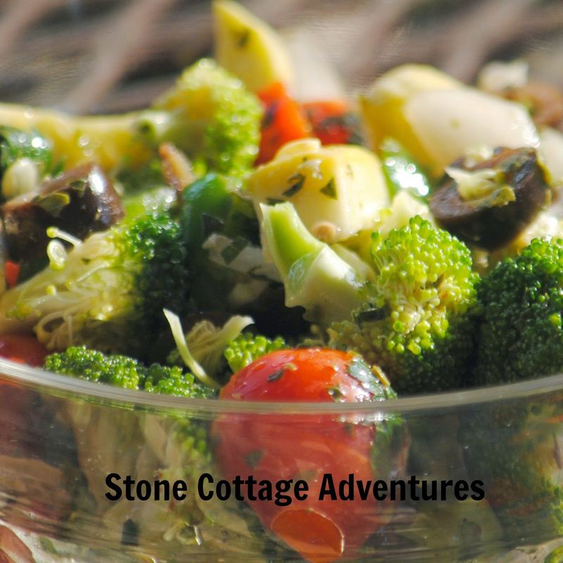 Chopped Broccoli Salad with Parsley Dressing – photo 1