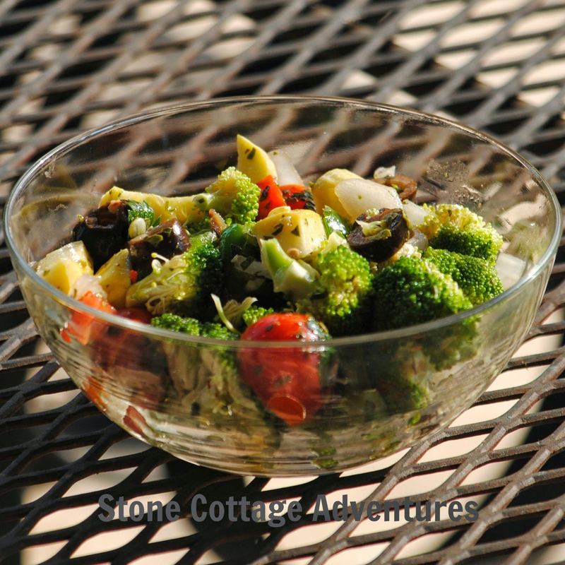 Chopped Broccoli Salad with Parsley Dressing – photo 2