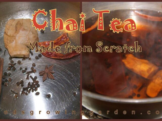 Guest Post: Chai Tea Made from Scratch