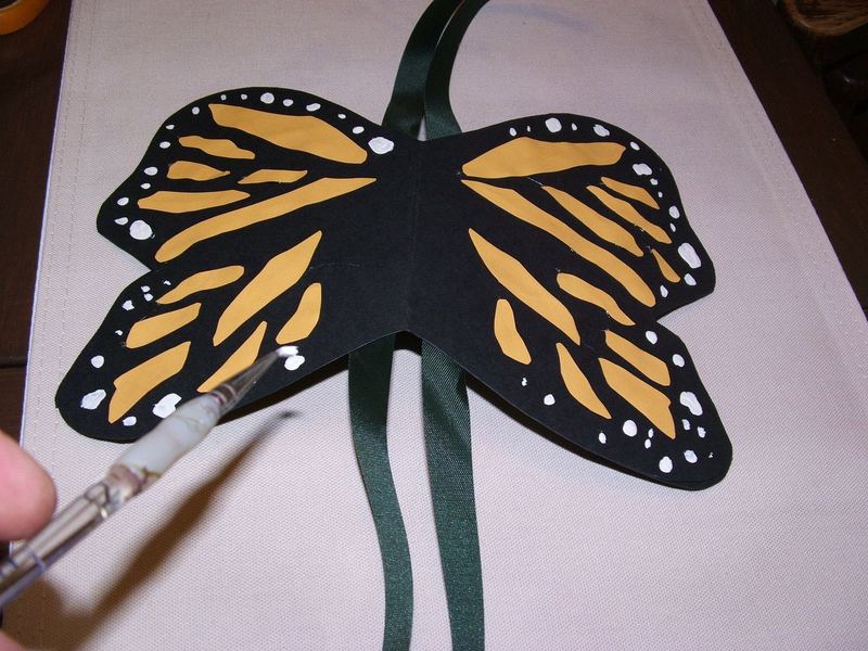 Monarch Butterfly Costume Made by Children – photo 7