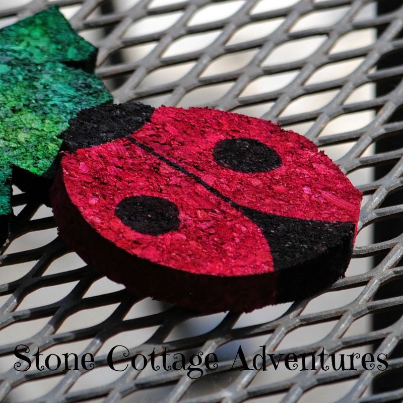 Ladybug Coasters for our Back Porch – photo 4