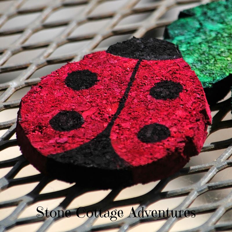 Ladybug Coasters for our Back Porch – photo 5