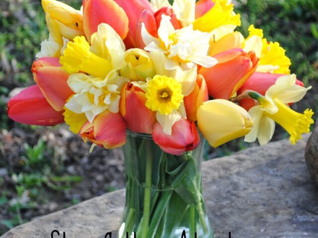 A Bouquet Arranged “By Hand” Tutorial