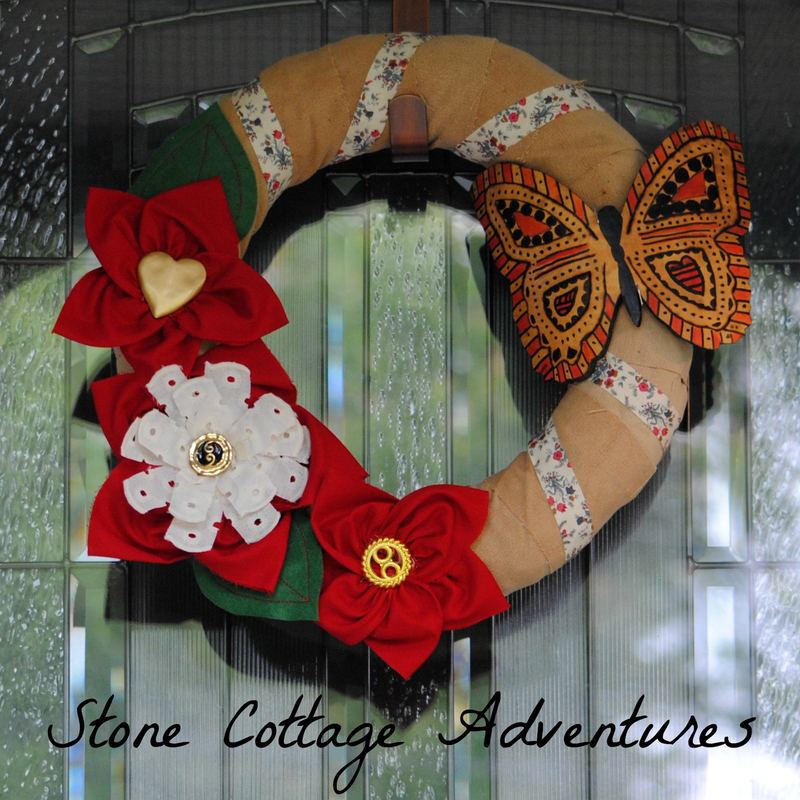 Summer will Fluttter By - Inter Changeable Wreath – photo 1