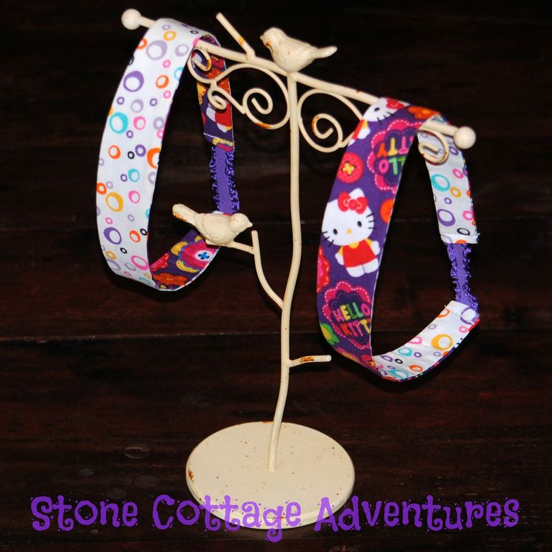 Reversible Headbands in Purple – photo 1