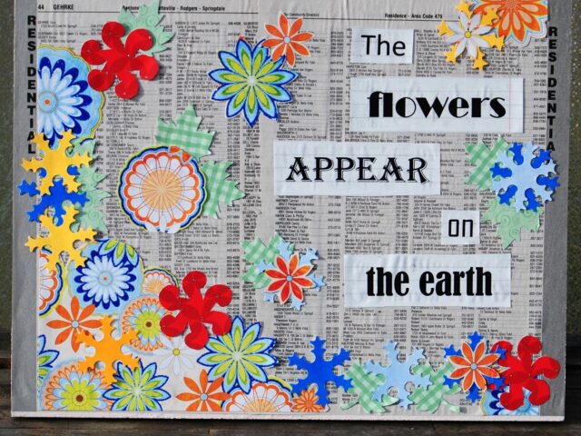 {Part 1} Spring Plaques Inspired by Song of Solomon 2:12