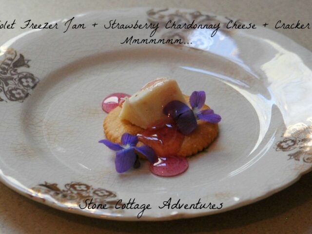 Violet Freezer Jam – A Lovely Treat for Spring