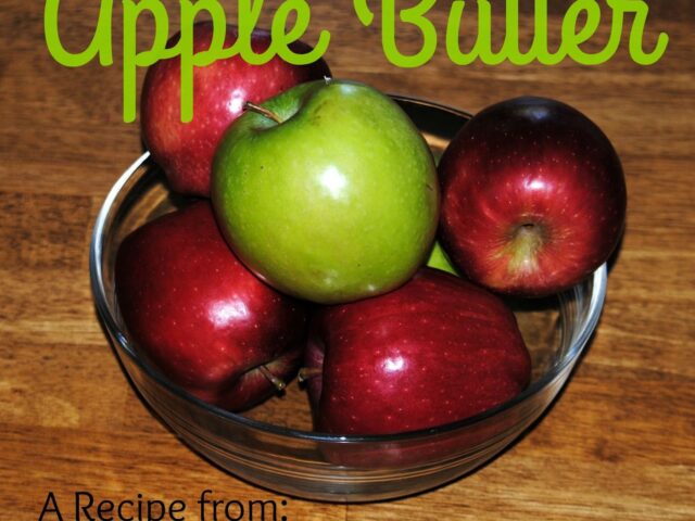 It’s Autumn! Time for Making Apple Butter {Slow Cooker Recipe}