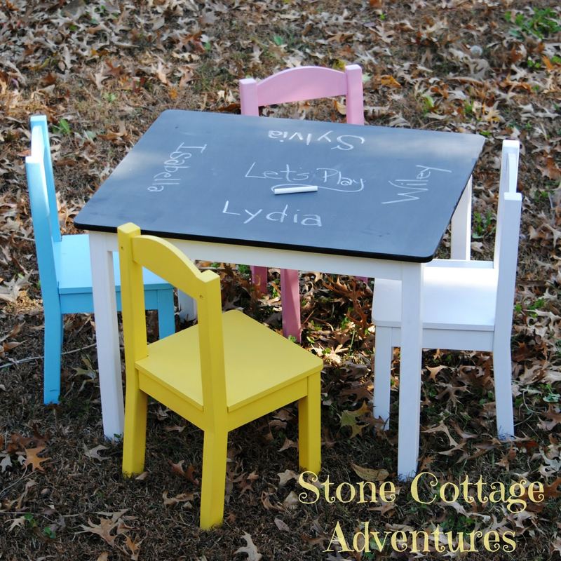 My $10 Kids Table Makeover – photo 1