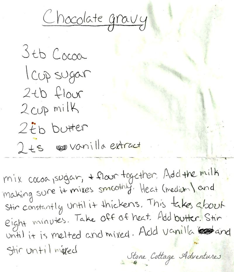 Favorite Family Recipe - Chocolate Gravy – photo 7