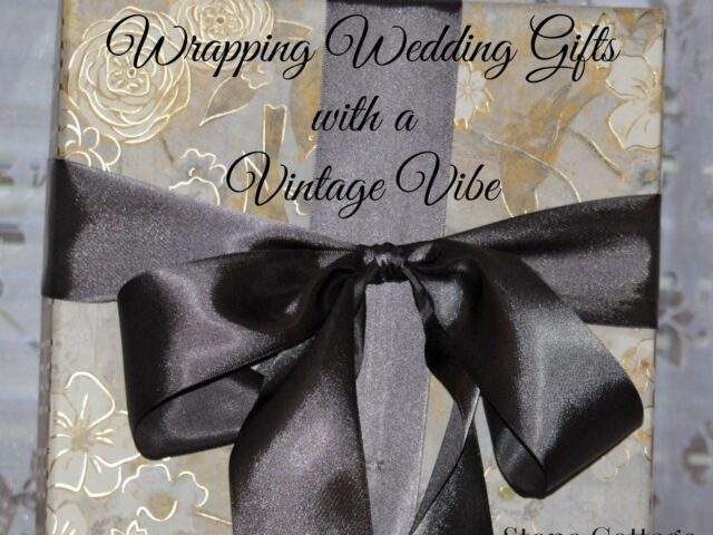 Vintage Vibe Gift Wrap AND a Candle Giveaway
