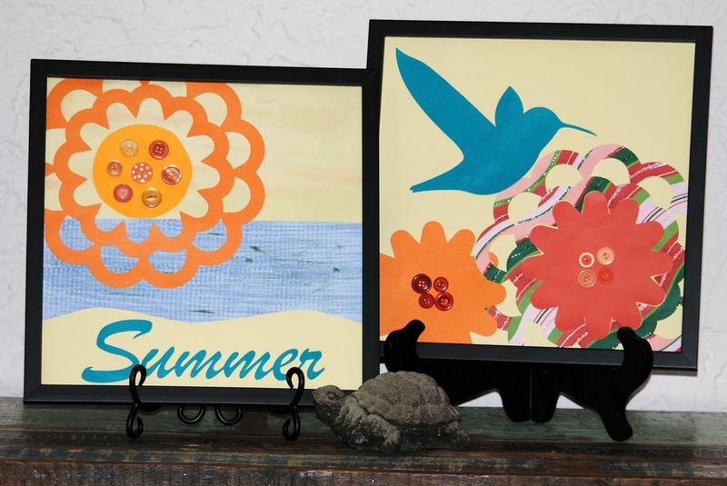 Craft Room Destash Challenge - Framing Summer in Card Stock β photo 10