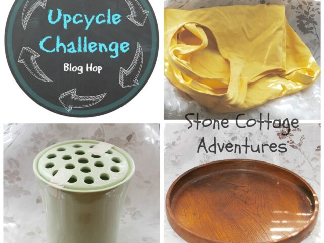 A Thrifted Vase and Frog for The Upcycle Challenge