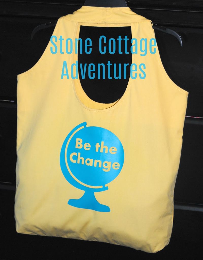 Be the Change Tote Bag Upcycle – photo 7