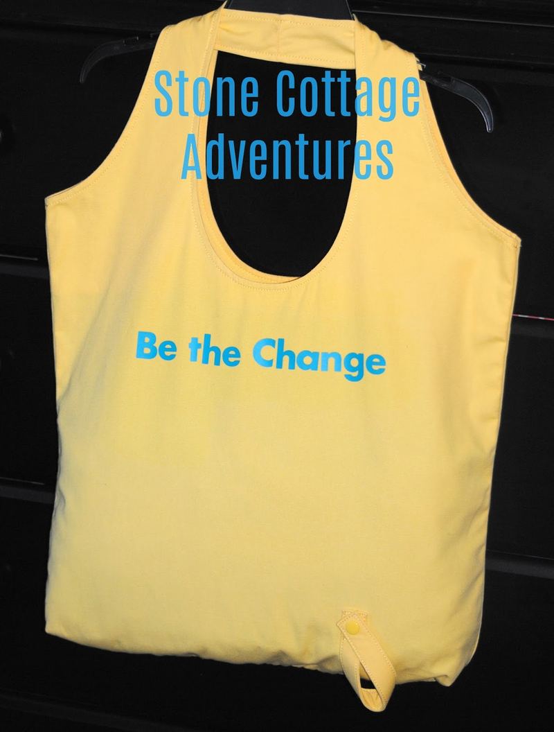 Be the Change Tote Bag Upcycle – photo 9