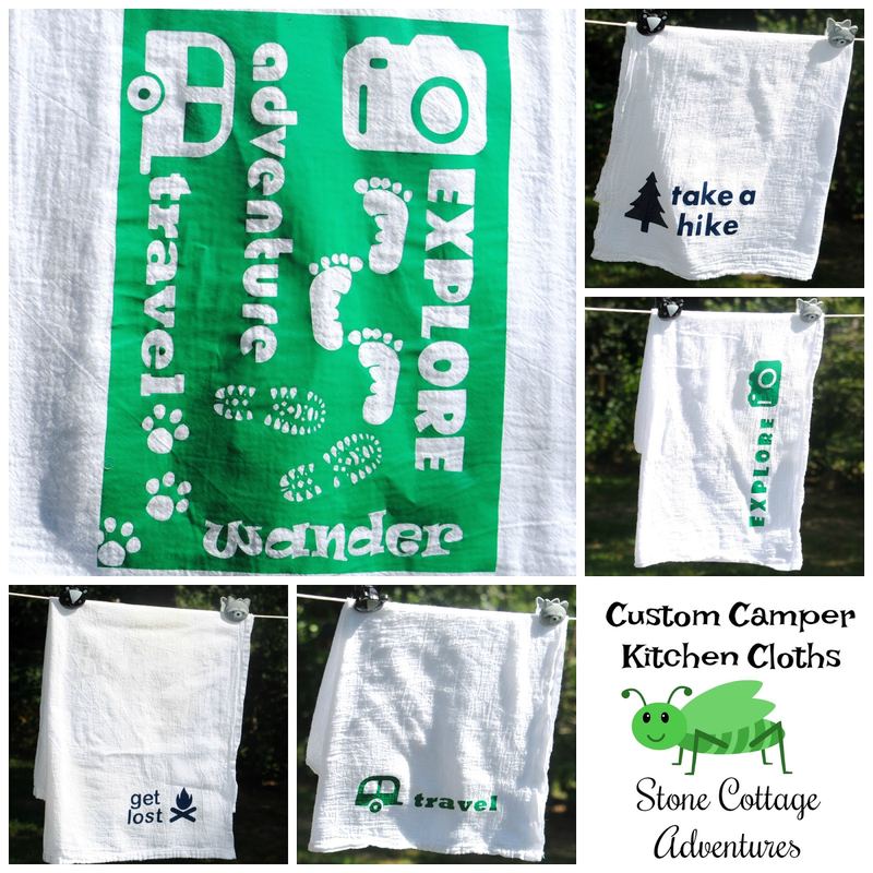 Custom Camper Kitchen Cloths - Dollar Store Craft Challenge – photo 1