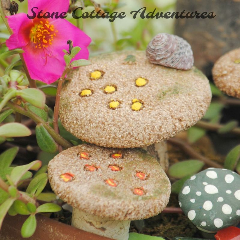 Fairy Garden Toadstools and DIY Clay Recipe – photo 9