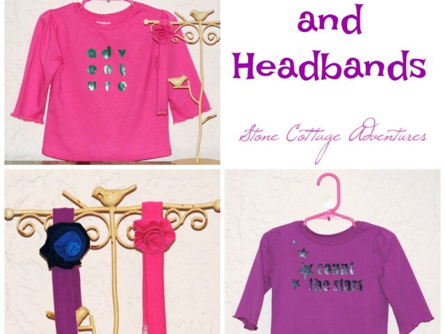 Custom Toddler T-Shirts and Headbands