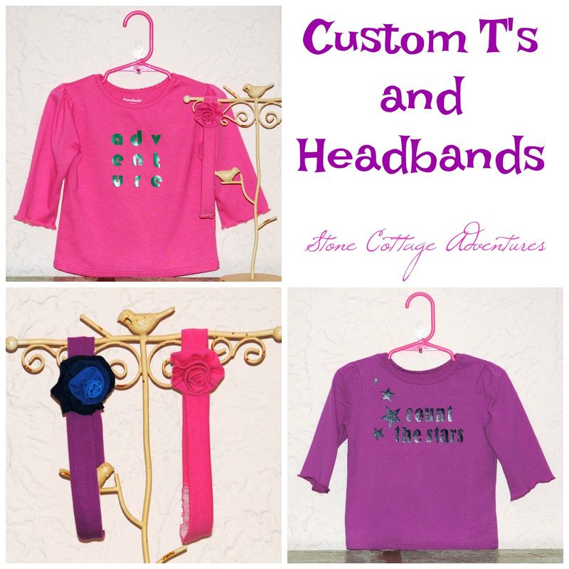 Custom Toddler T-Shirts and Headbands – photo 1
