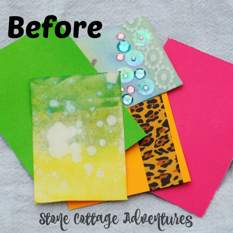 Artist Trading Cards for the De Stash Challenge – photo 1