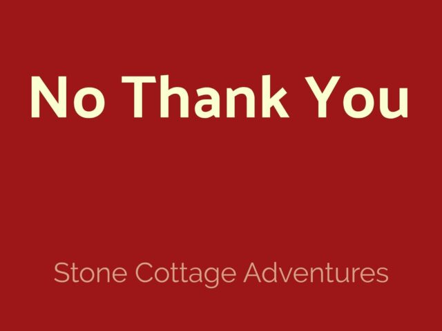 No Thank You