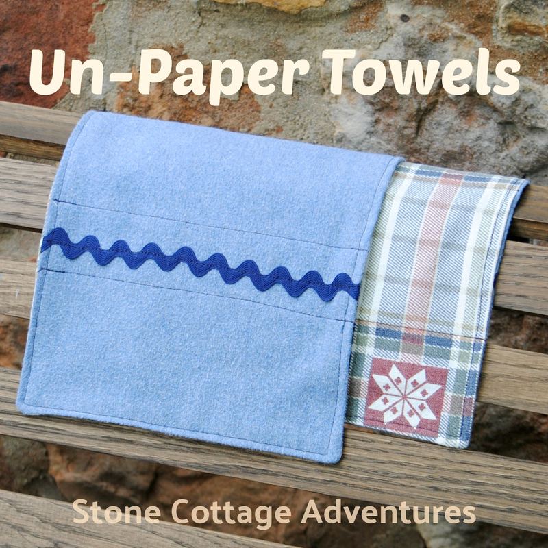 Sewing Un-Paper Towels * Fabric Upcycle Challenge – photo 3
