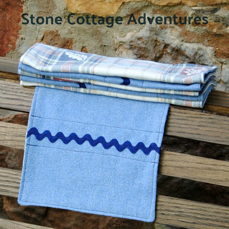 Sewing Un-Paper Towels * Fabric Upcycle Challenge – photo 5