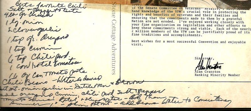 Uncle Bert's Favorite Chili - Favorite Family Recipes Blog Hop – photo 6