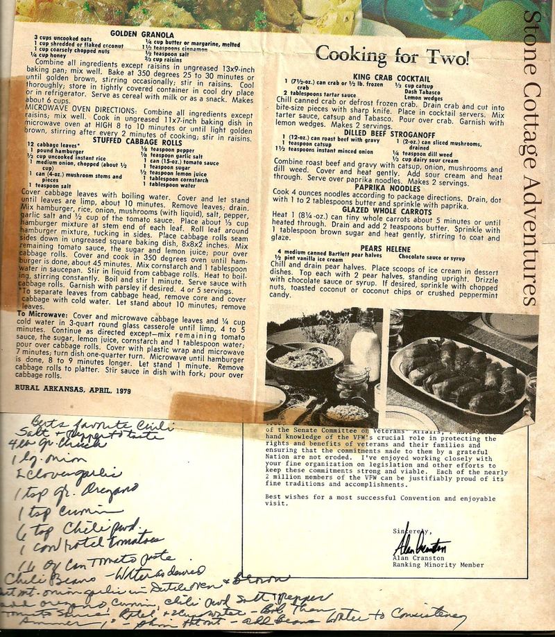 Uncle Bert's Favorite Chili - Favorite Family Recipes Blog Hop – photo 7