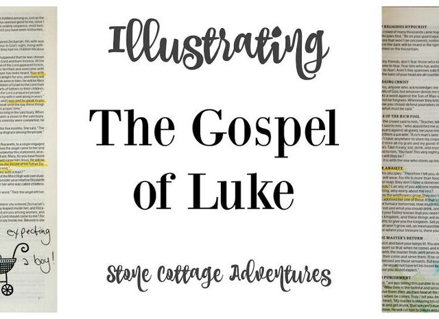The Gospel of Luke, Illustrations by Me