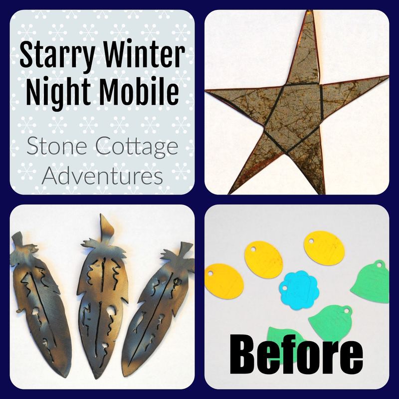Starry Winter Night Mobile - Upcycle Challenge – photo 1