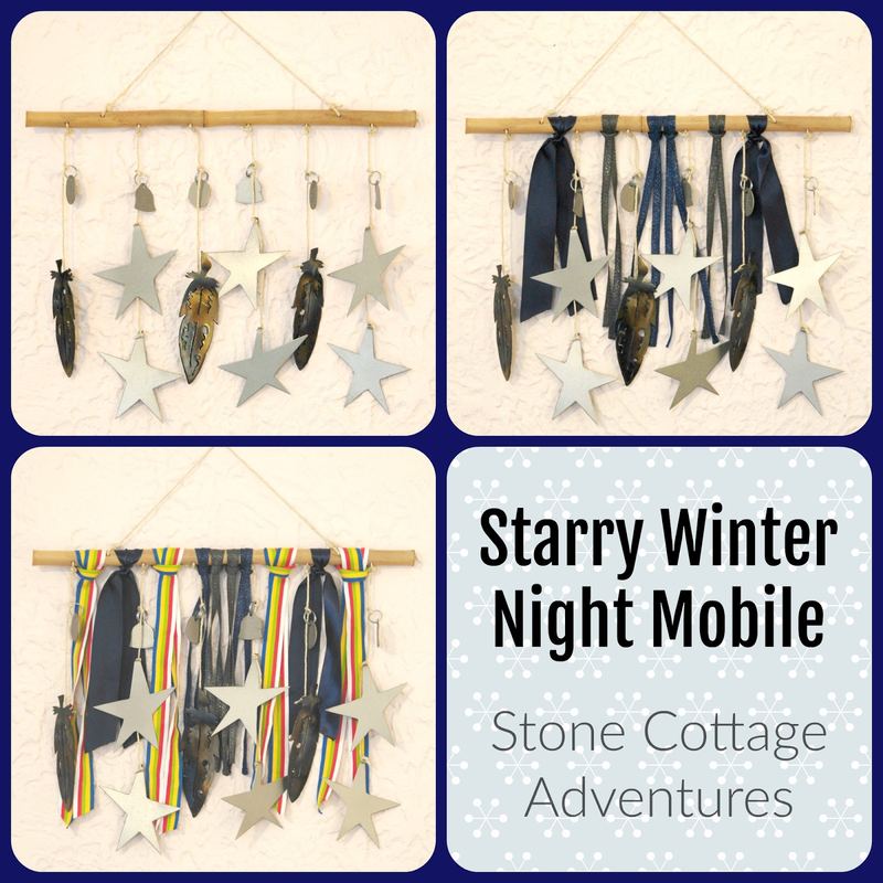 Starry Winter Night Mobile - Upcycle Challenge – photo 8