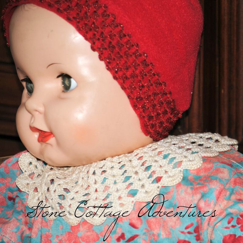 Winter Ensemble for a Vintage Doll - De Stash Challenge – photo 1