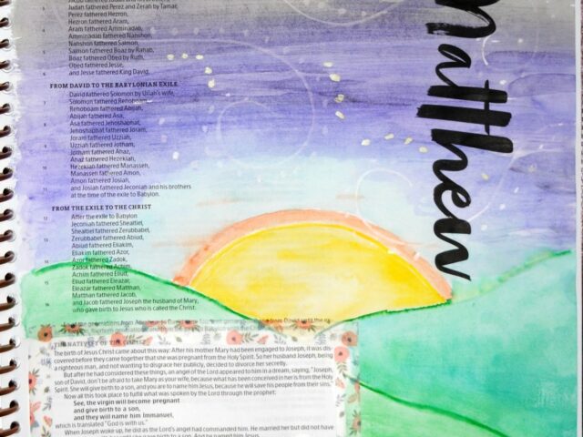 The Gospel of Matthew, Illustrated by Me
